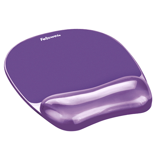 Fellowes reposamunecas Crystal Violeta